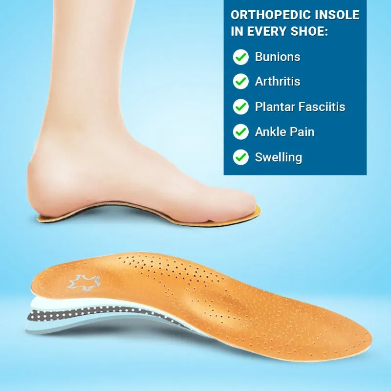 Cuzcare Women Orthopedic Shoes Comfortable Velcro Light Weight Outdoor Slippers